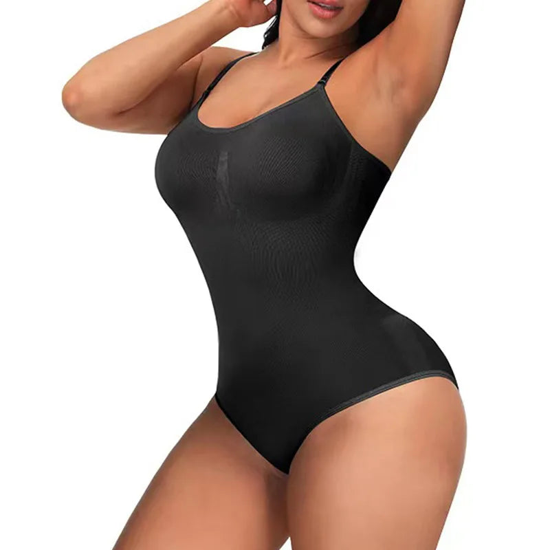 High Quality Elastic Bodysuit for Women Tummy Control Shapewear Seamless Sculpting Thong Body Shaper Slimmer Slimming Tank Top