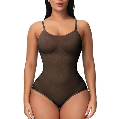 High Quality Elastic Bodysuit for Women Tummy Control Shapewear Seamless Sculpting Thong Body Shaper Slimmer Slimming Tank Top