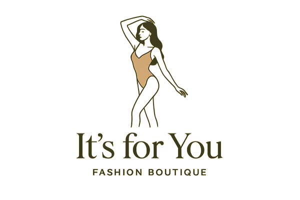 Logo avec une belle femme en body et "It's for You"